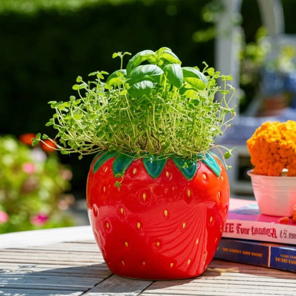 Strawberry Planter Green Thumb Haven