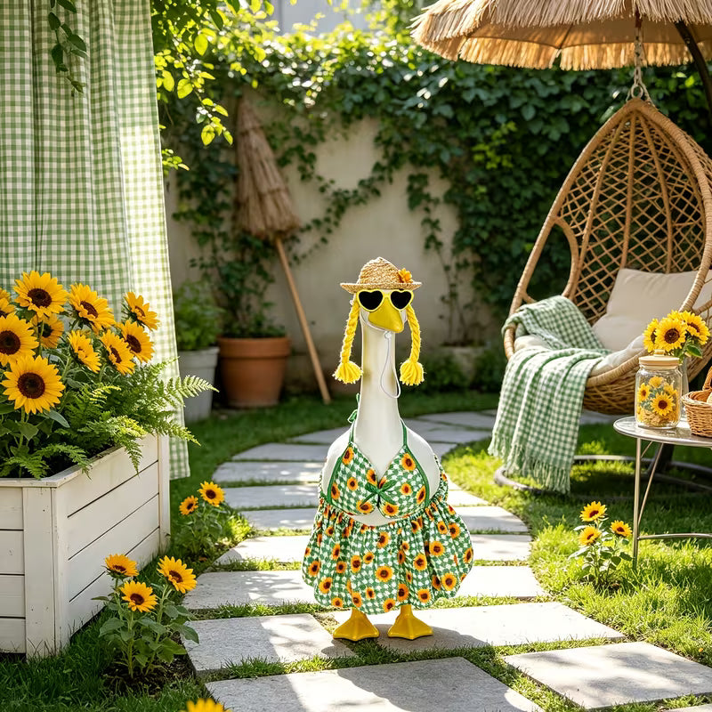 Sunflower Bikini Porch Goose Outfit