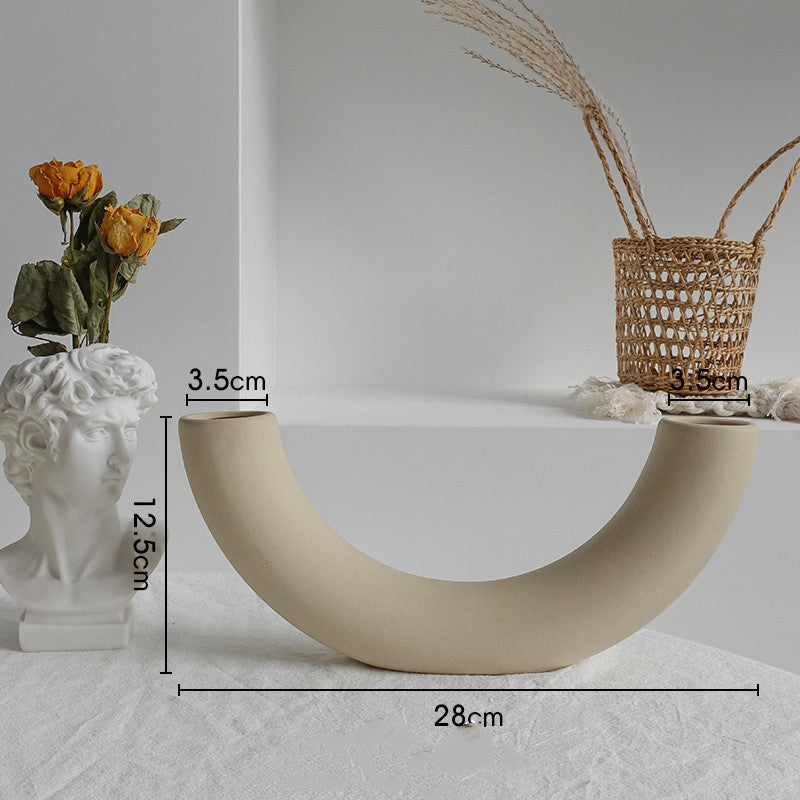 Solene Minimalist Ceramic Vase