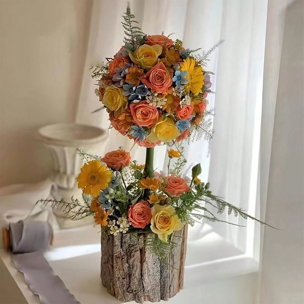 Stump Garden Planter Green Thumb Haven