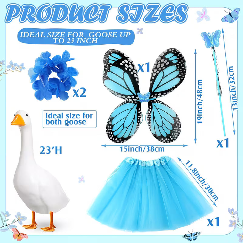 Porch Goose Fairy Outfit