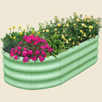Galvanized Raised Garden Bed Green Thumb Haven