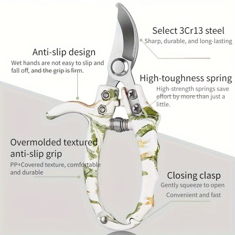 Floral Garden Shears Green Thumb Haven