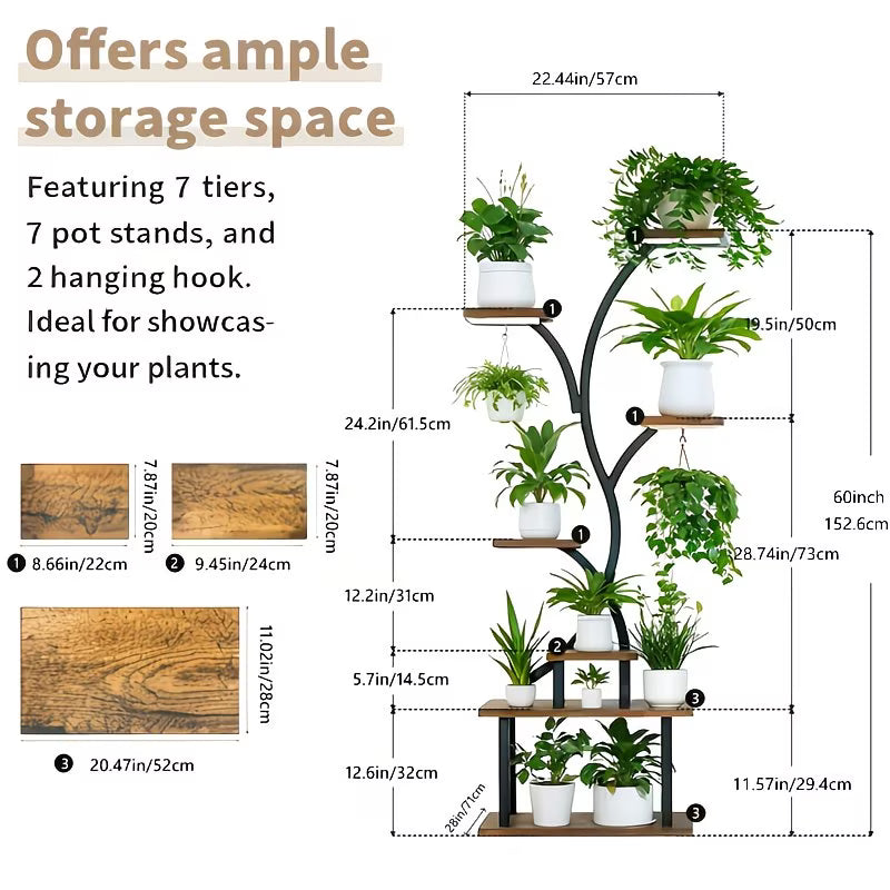 Grow Light Plant Stand Green Thumb Haven