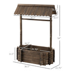 Wishing Well Garden Bed Planter