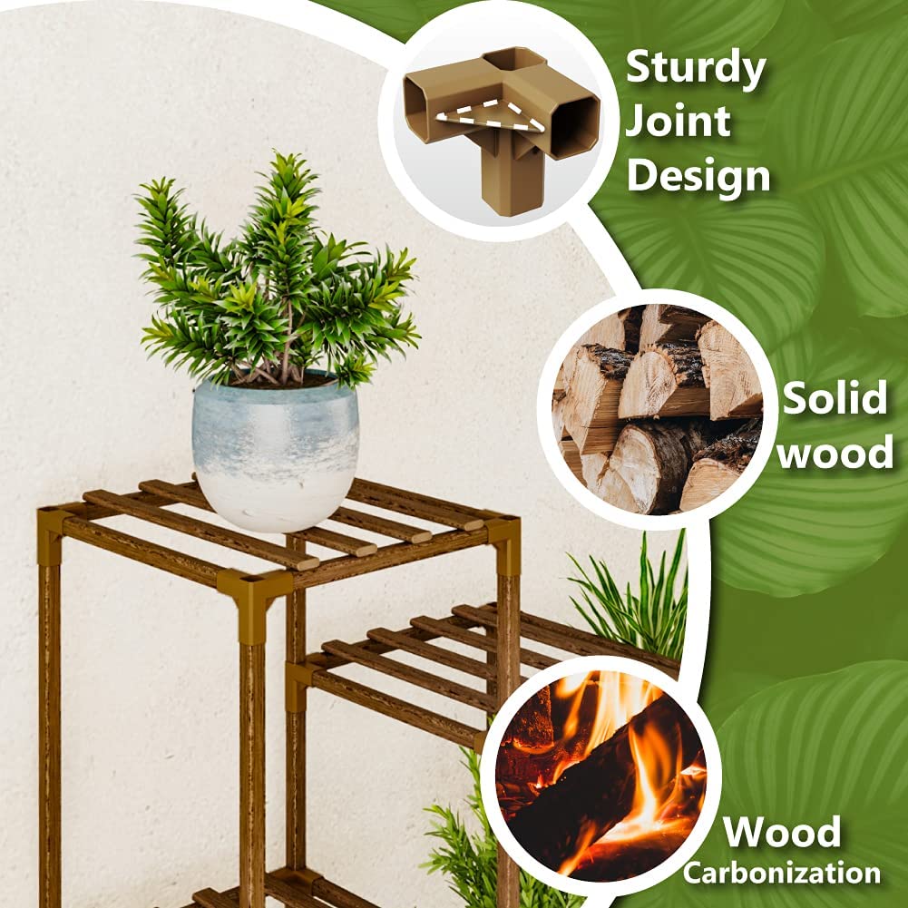Corner Plant Stand Bamworld
