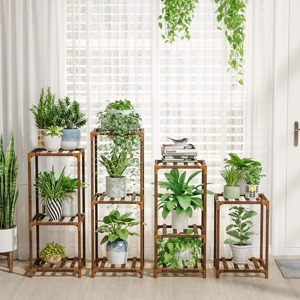 Corner Plant Stand Bamworld