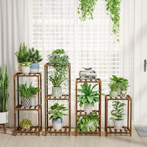 Corner Plant Stand Bamworld
