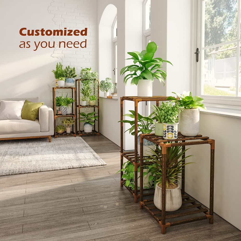 Corner Plant Stand Bamworld