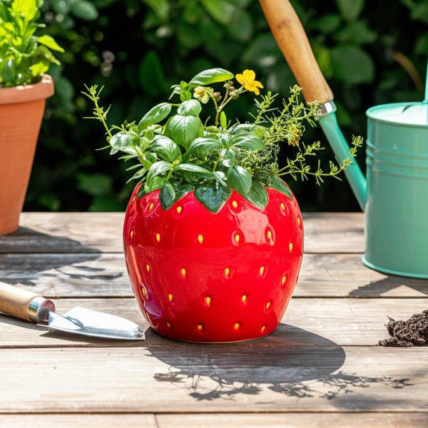 Strawberry Planter Sagebrook Home