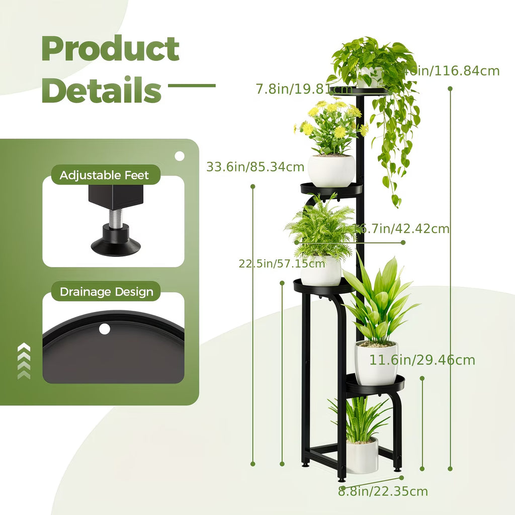 Modern Metal Plant Stand Green Thumb Haven