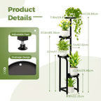 Modern Metal Plant Stand Bamworld