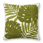 Leaf Pillow Cover Green Thumb Haven