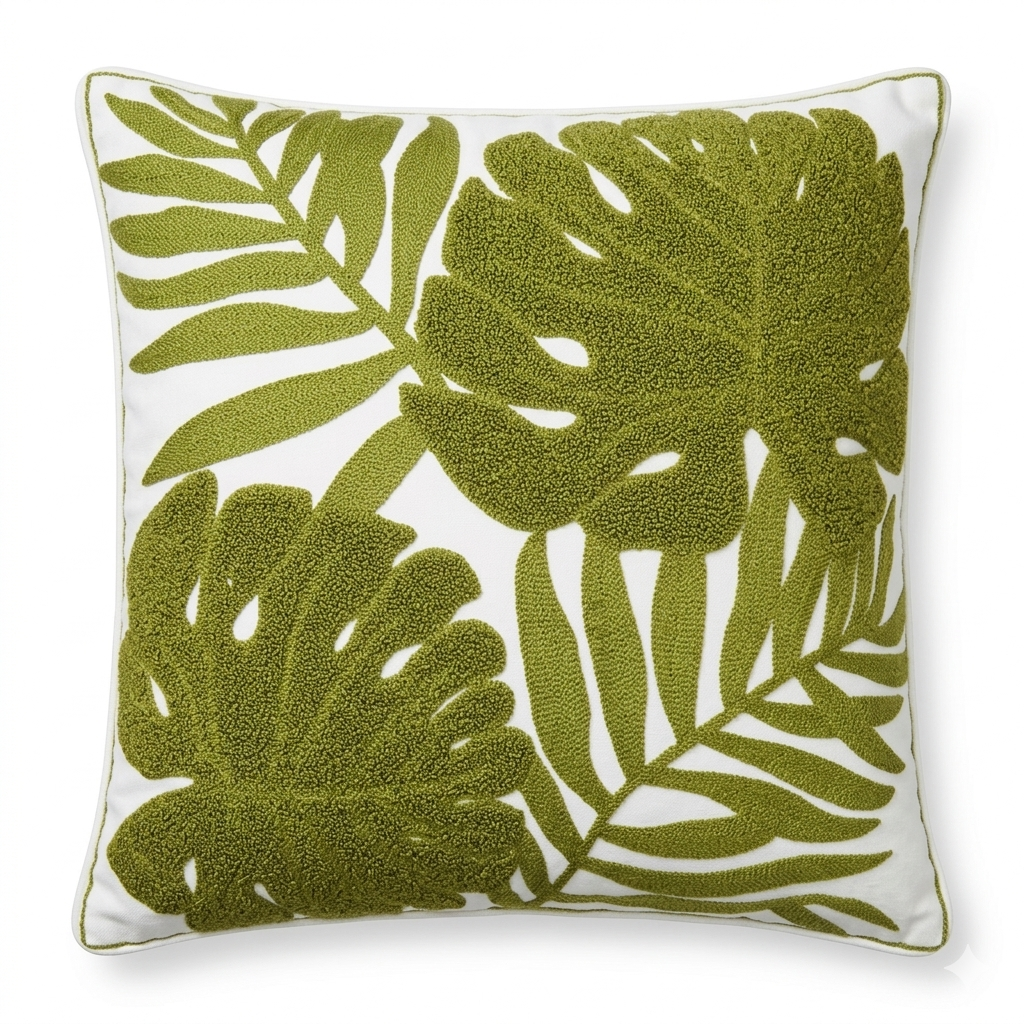 Leaf Pillow Cover