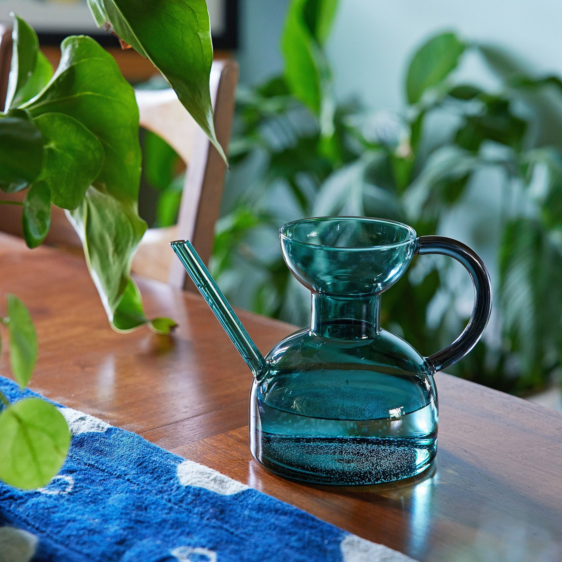 Plant Watering Can – Handcrafted Borosilicate | Modern Plant Care