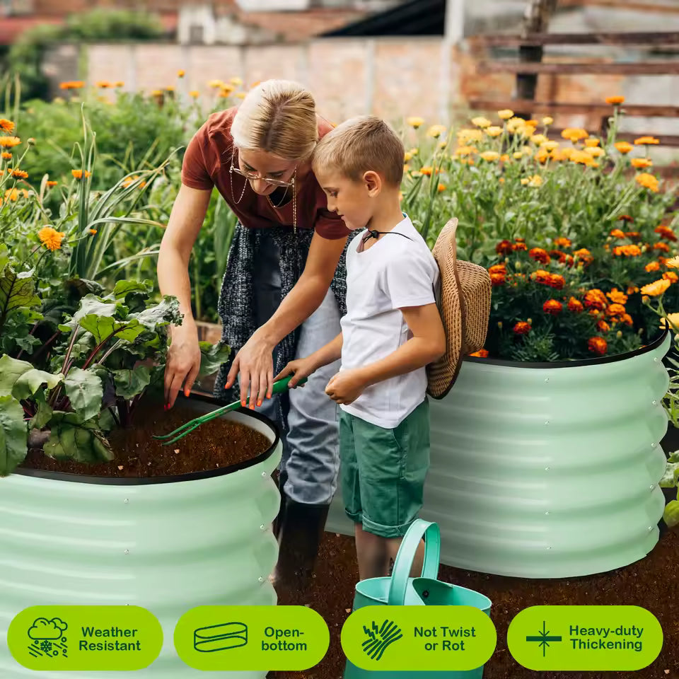 Galvanized Raised Garden Bed