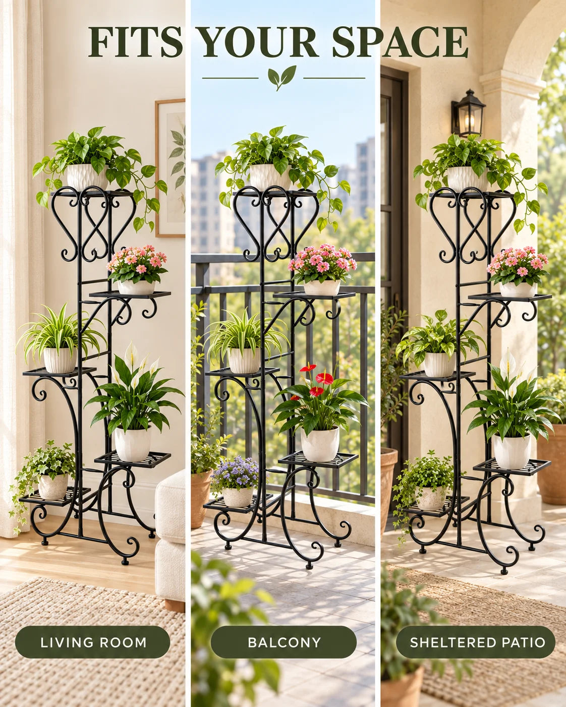 Metal Plant Stand Green Thumb Haven