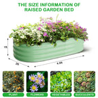 Galvanized Raised Garden Bed