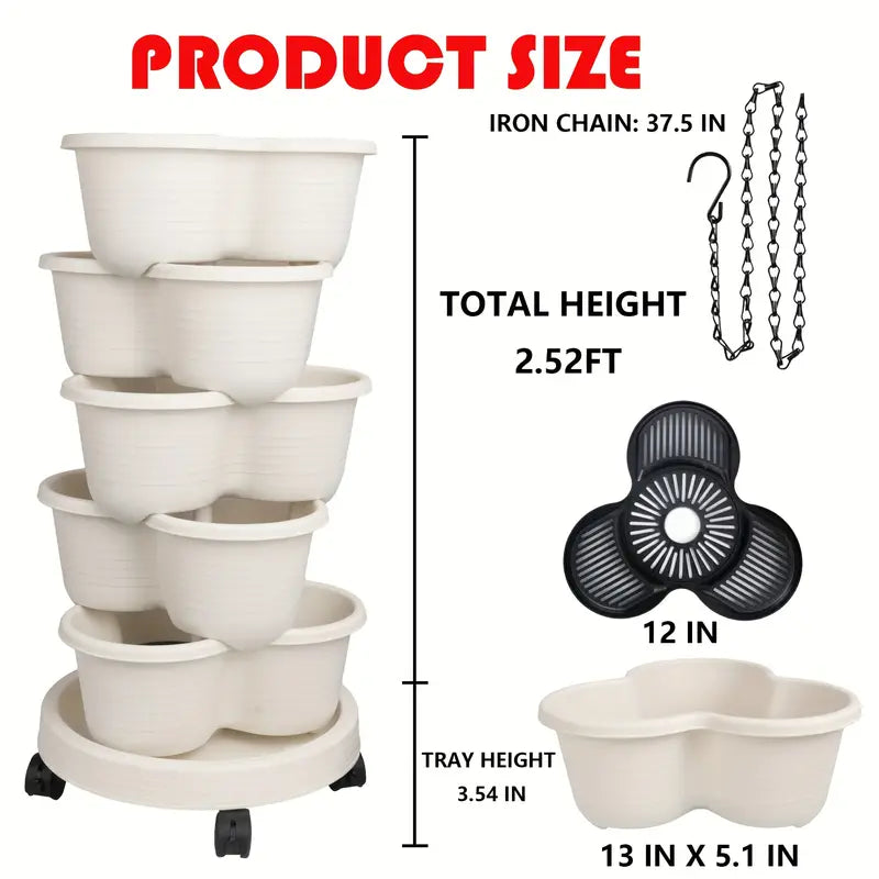 5-Tier Vertical Planter