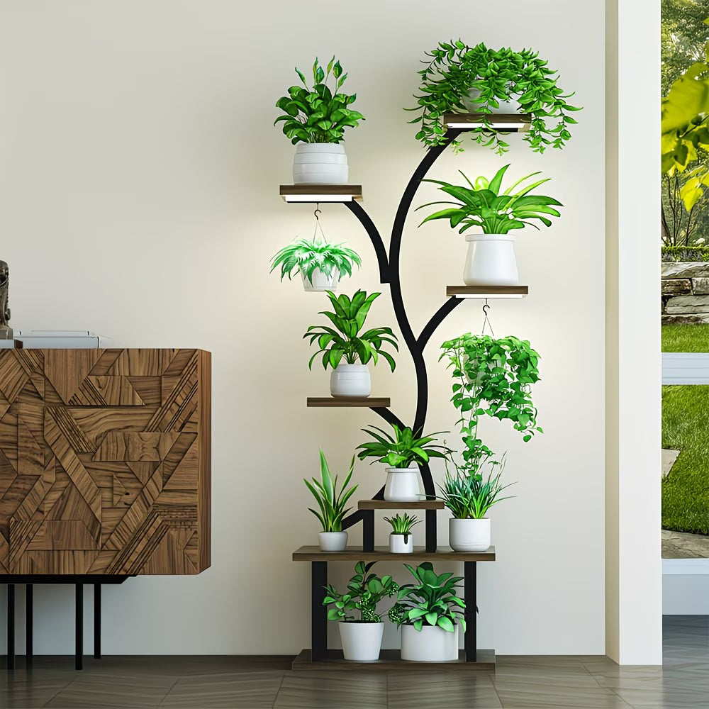 Grow Light Plant Stand Green Thumb Haven