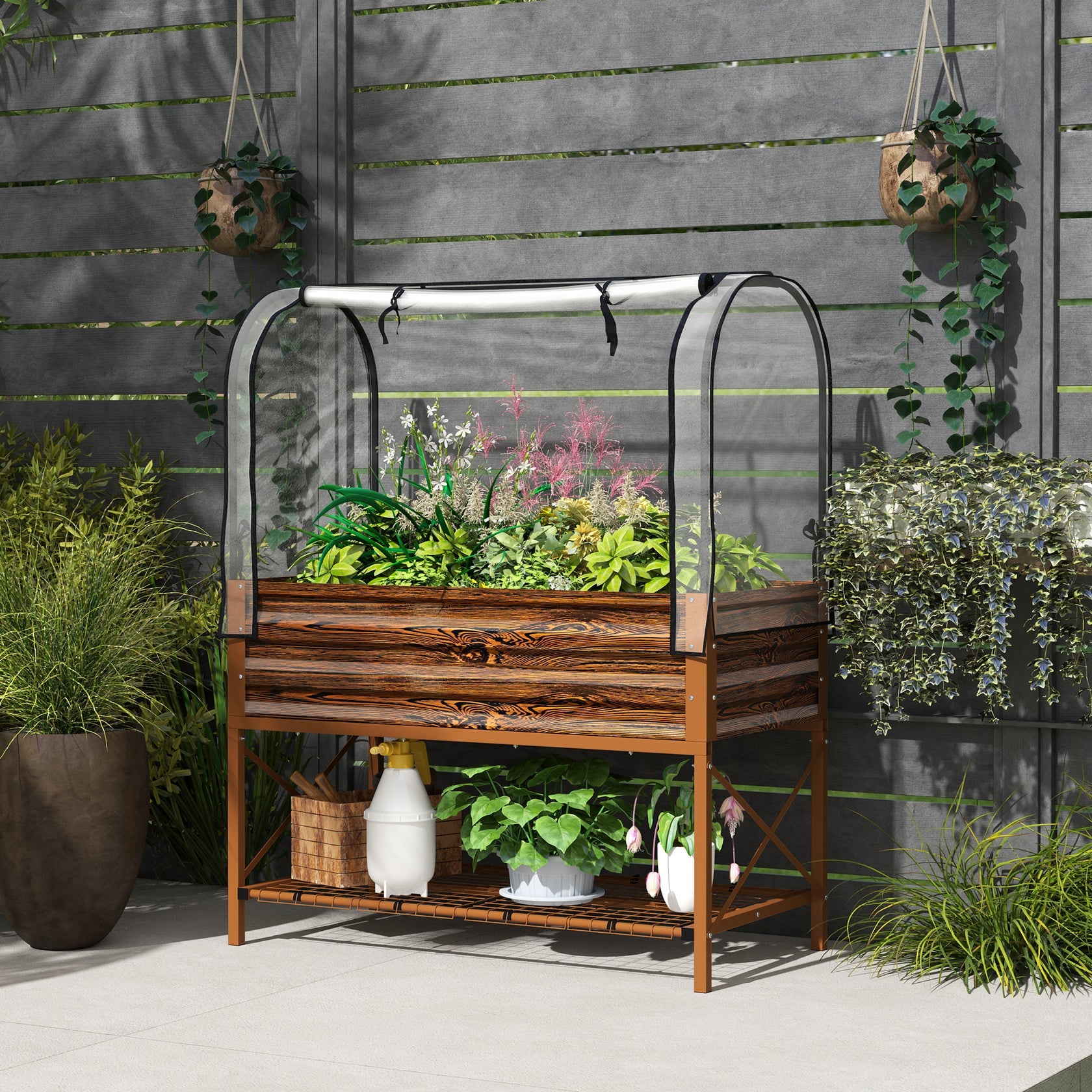 Metal Elevated Garden Bed