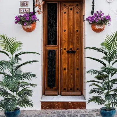 Areca Palm Tree in Black Planter - Green Thumb Haven