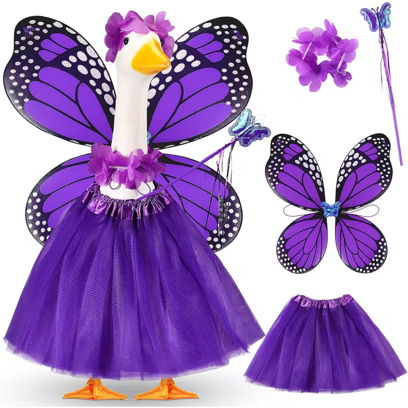 Porch Goose Fairy Outfit