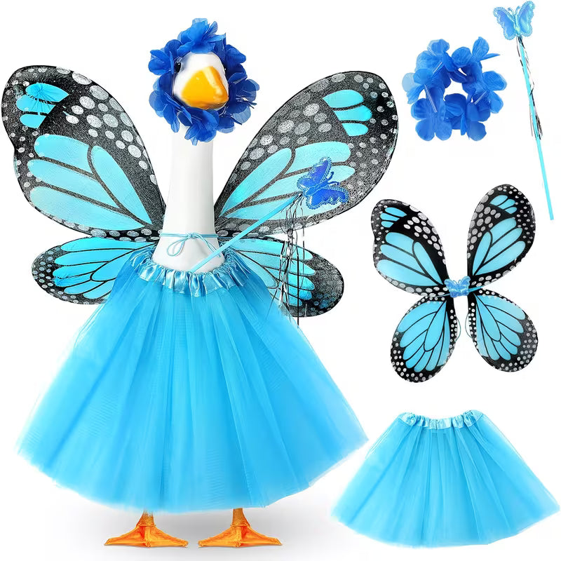 Porch Goose Fairy Outfit