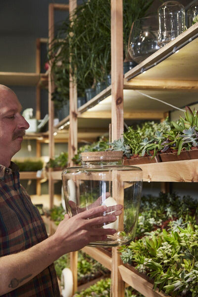 Message Glass Terrarium - Green Thumb Haven