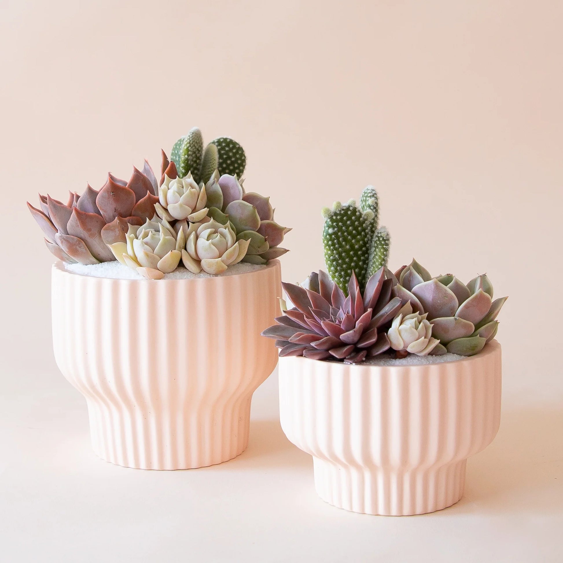Presley Pedestal Ceramic Planter