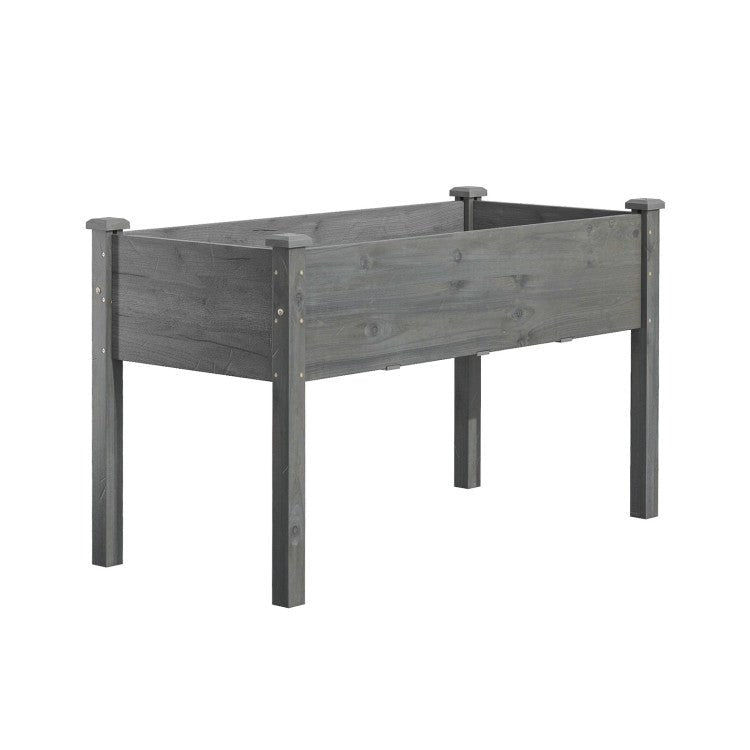 Wood Raised Garden Bed - Green Thumb Haven